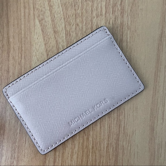 MK monogram pink wallet continental with card wallet - Picture 6 of 6